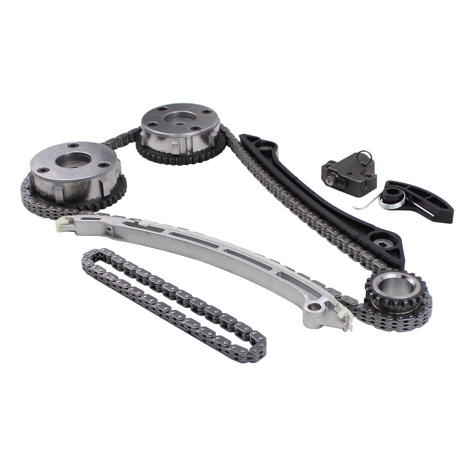 Kit catena distribuzione con pignone CVVT per Land Range Rover Evoque 2012-17, Discovery Sport 2015-17, Freelander/LR2 2013-15