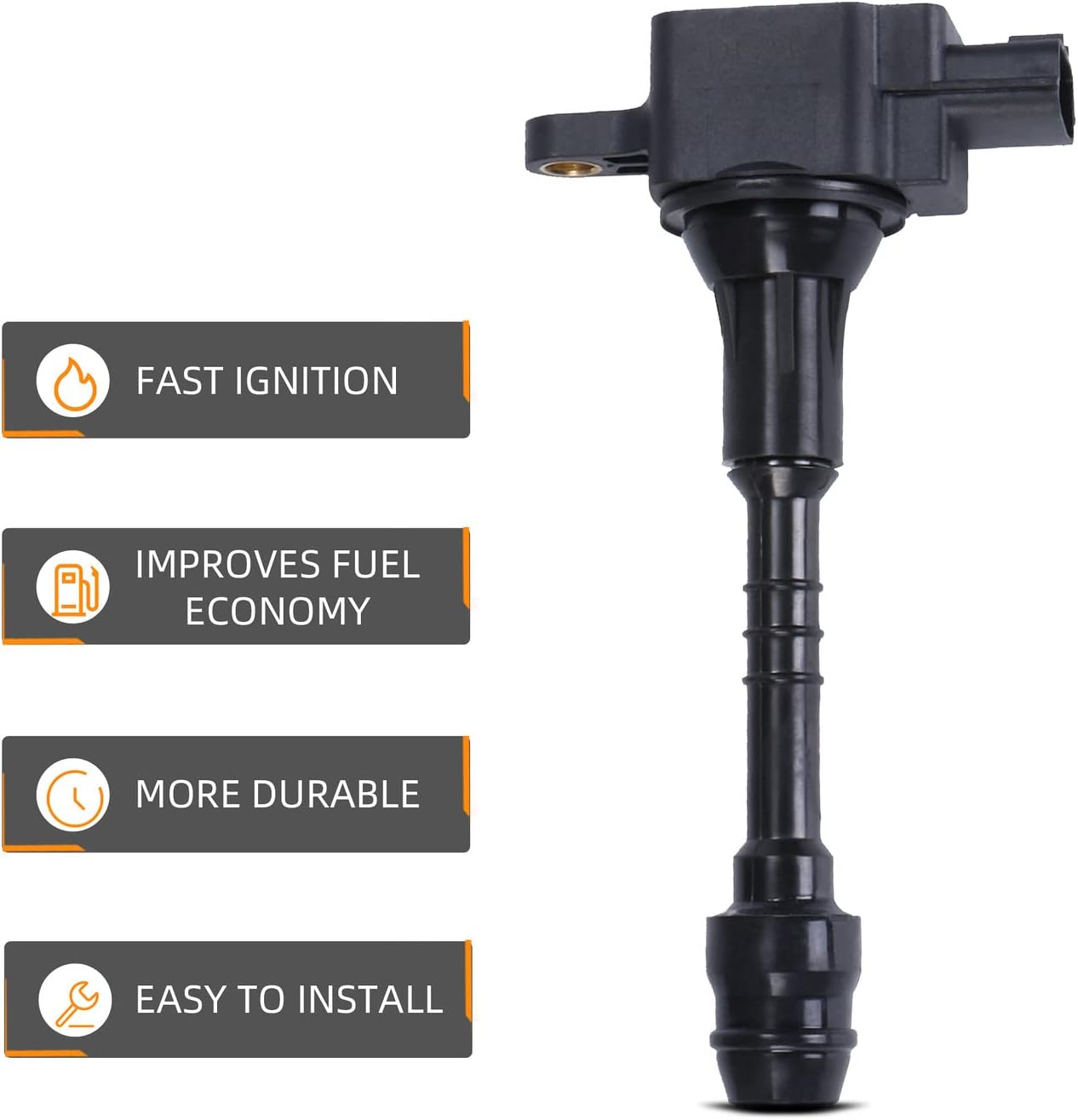 DEAL Pack of 4 Ignition Coils Compatible with 2002-2006 Sentra 1.8L L4 Replaces# UF351 22448-6N015