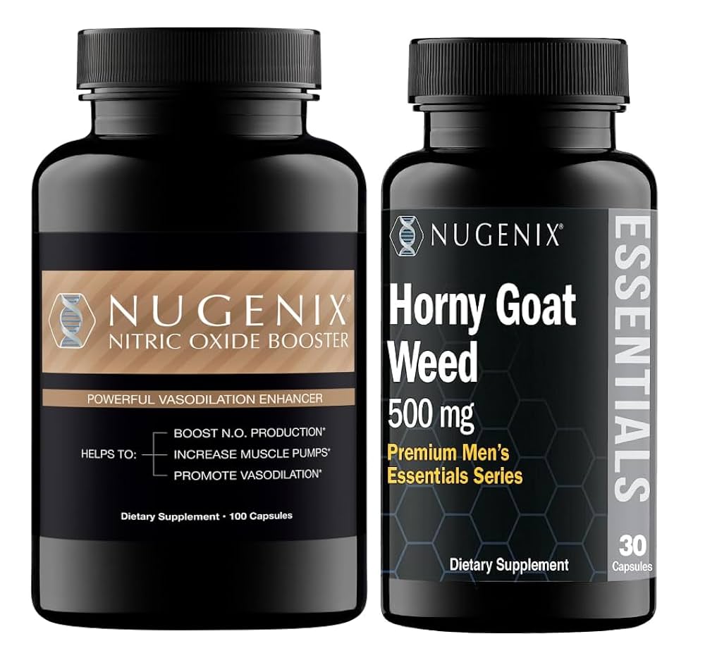 Amazon.com: Nugenix Nitric Oxide Booster and Horny Goat Weed
