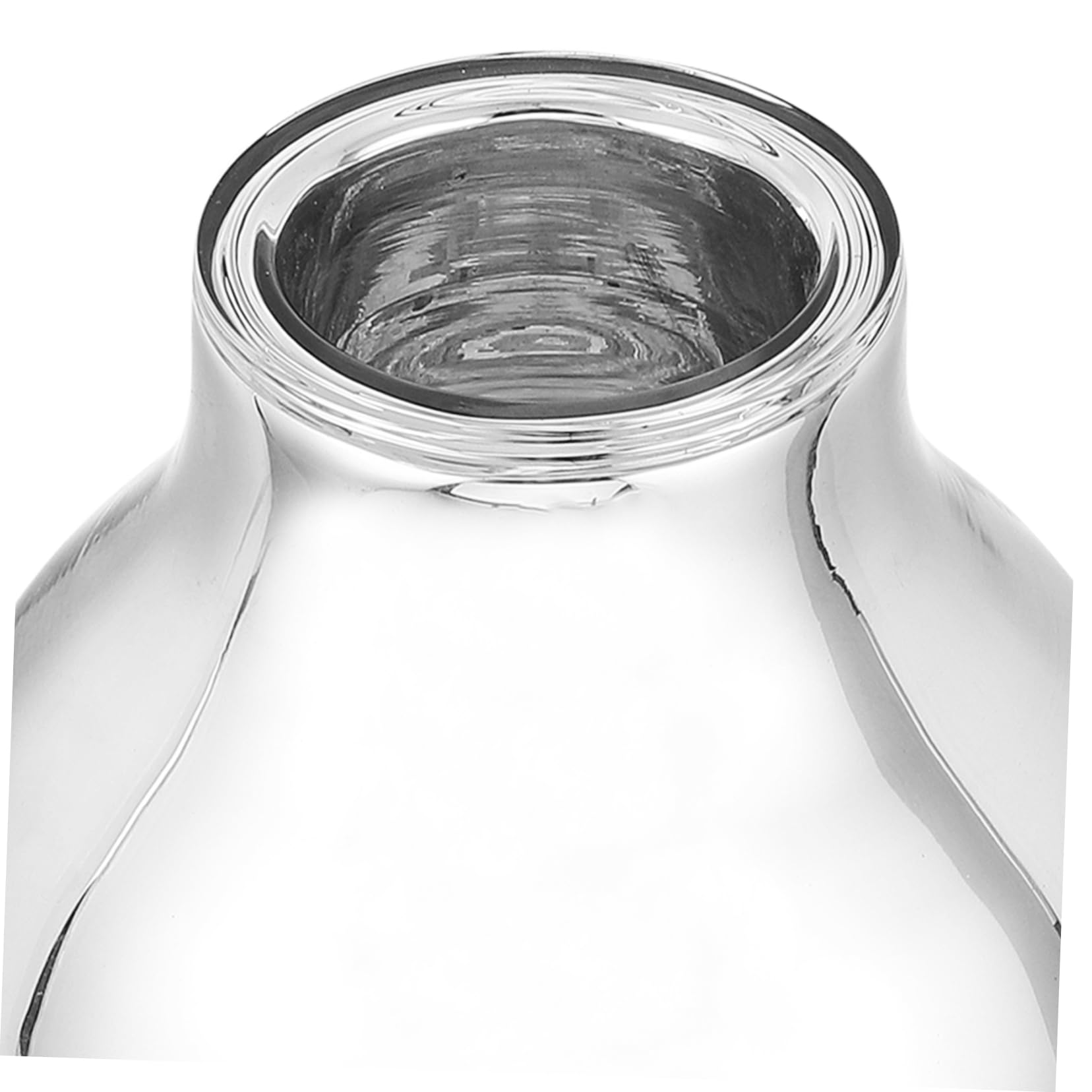 Ciieeo Vakuumisolierte Glaswasserflasche Großes Fassungsvermögen für Heiße und Kalte Getränke Isolierte Wasserflasche mit Kleinem Durchmesser für Zuhause und Büro