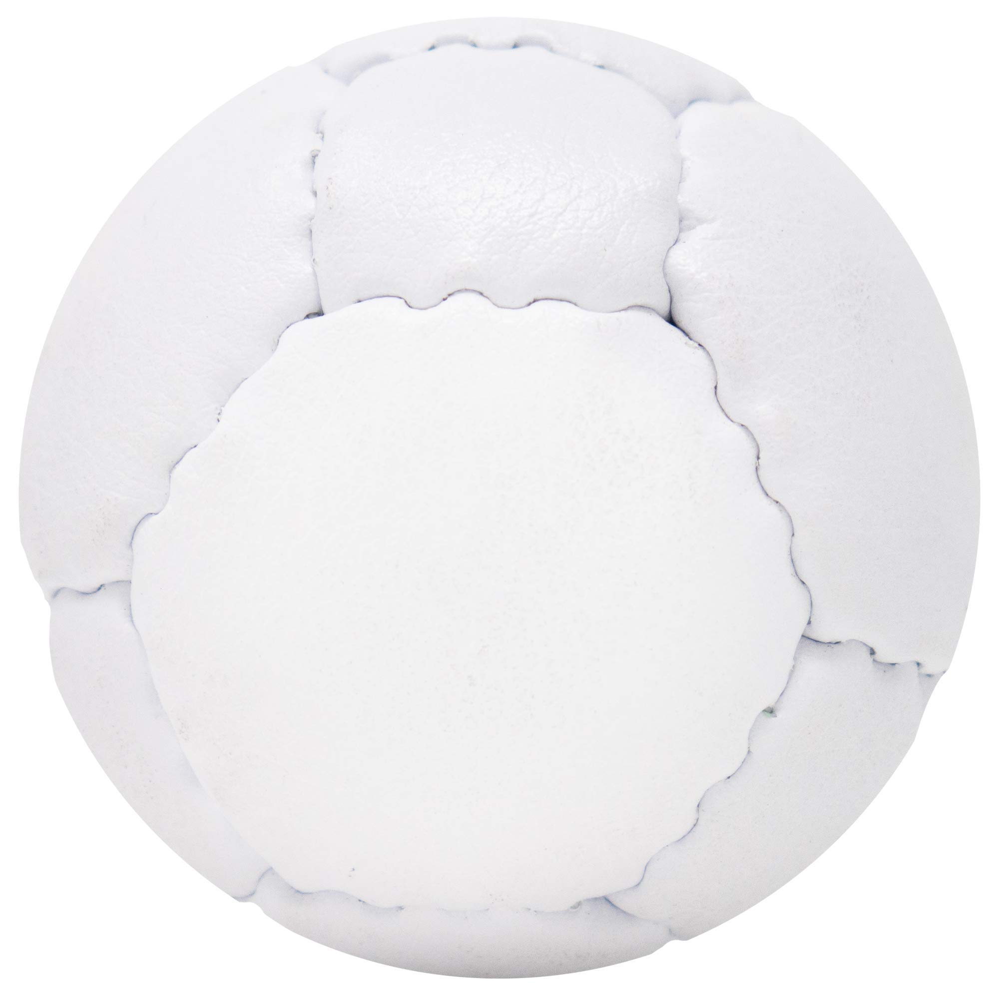 Lacrosse Sak weiche Übungsbälle für Lacrosse – Gleiches Gewicht und Größe wie ein Lacrosse-Ball, ideal für Indoor- und Outdoor-Übungen, weniger Sprungkraft und minimale Rückprallungen, Weiß, 1 Packung