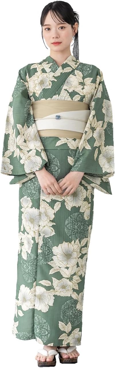 大正浪漫アンティークシックな着物と帯セット 振袖と帯セット（黒と朱