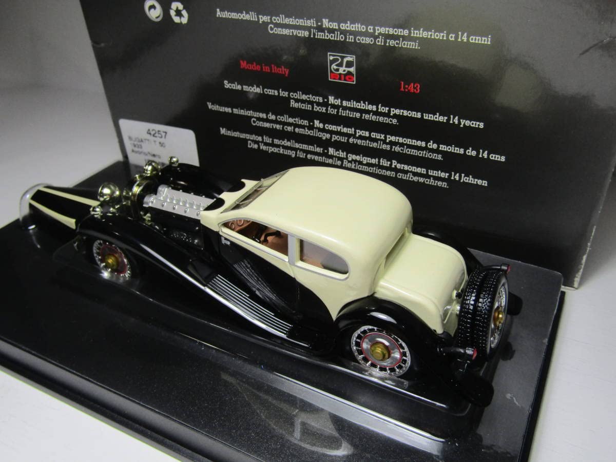 Amazon.co.jp: BUGATTI T50 1/43 ブガッティ Made in Italy イタリア製