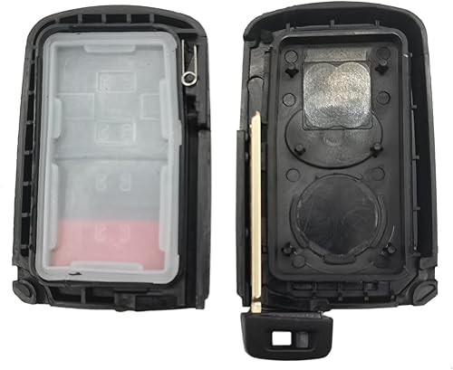 Miniatura 4 de Funda de repuesto para llavero para Toyota Highlander RAV4 Avalon Camry Corolla 2011-2019 sin llave, 4 botones