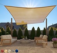 Vista 11 de GORILLA GRIP - Toldo parasol resistente, protección UV, resistente a la decoloración, desgarros y óxido, rectangular, con bordes curvos que bloquean