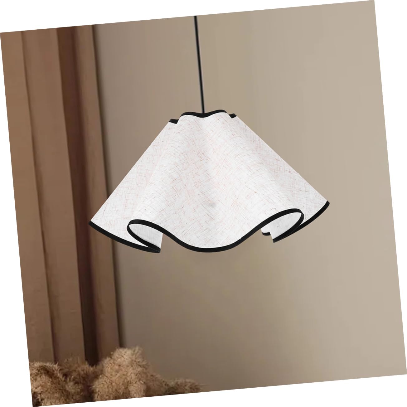 Petal Lampshade Light Cover Elegant Floral Replacement Shade for Table Floor Lamps Safe Pp Fabric Comfortable Illumination Artistic Home Decor Accessory