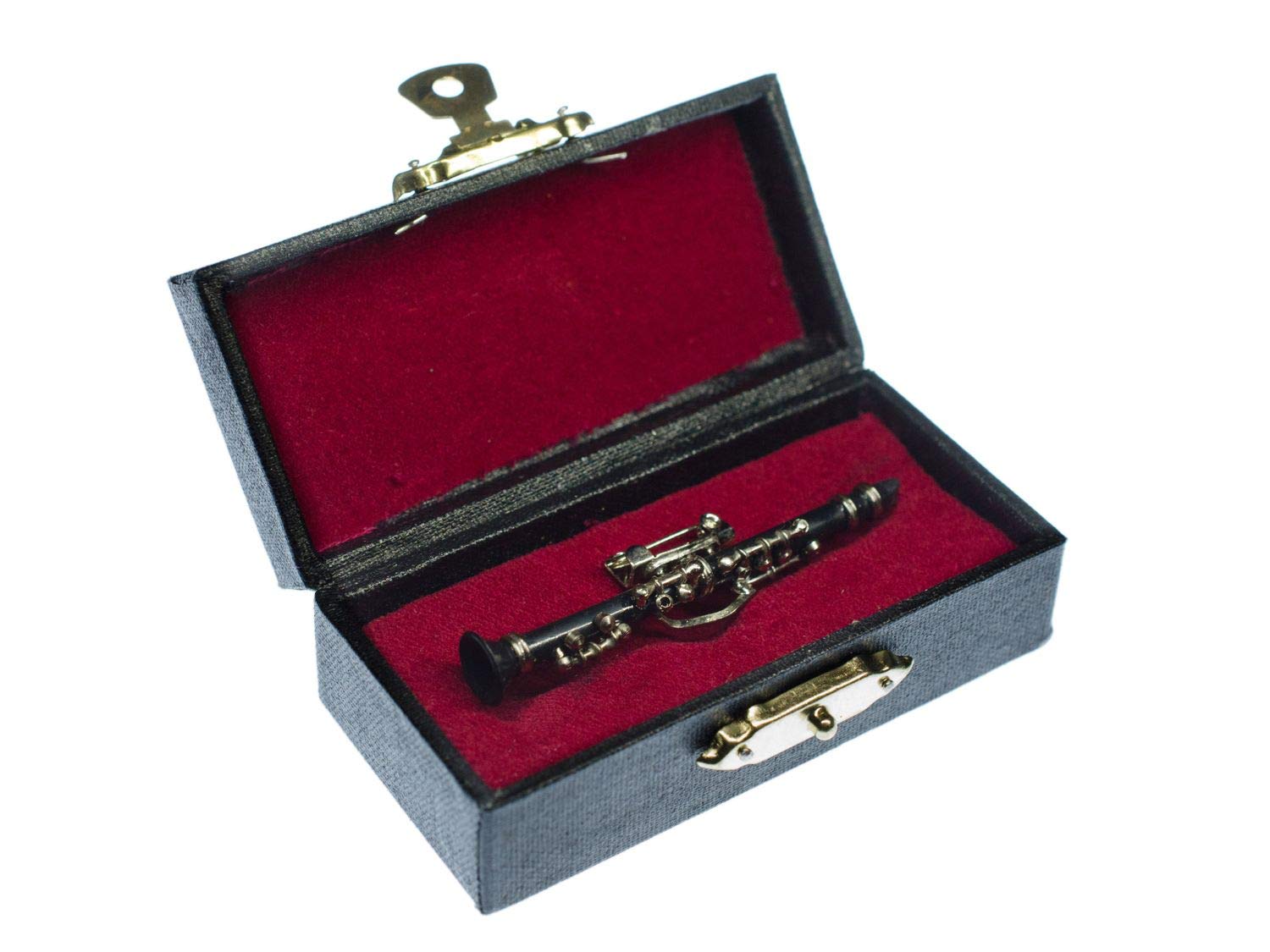 Miniblings Clarinete Clarinete Broche Insignias Klarinetistin + Box - Hecho a Mano joyería de Moda I Boton Pin prendedores