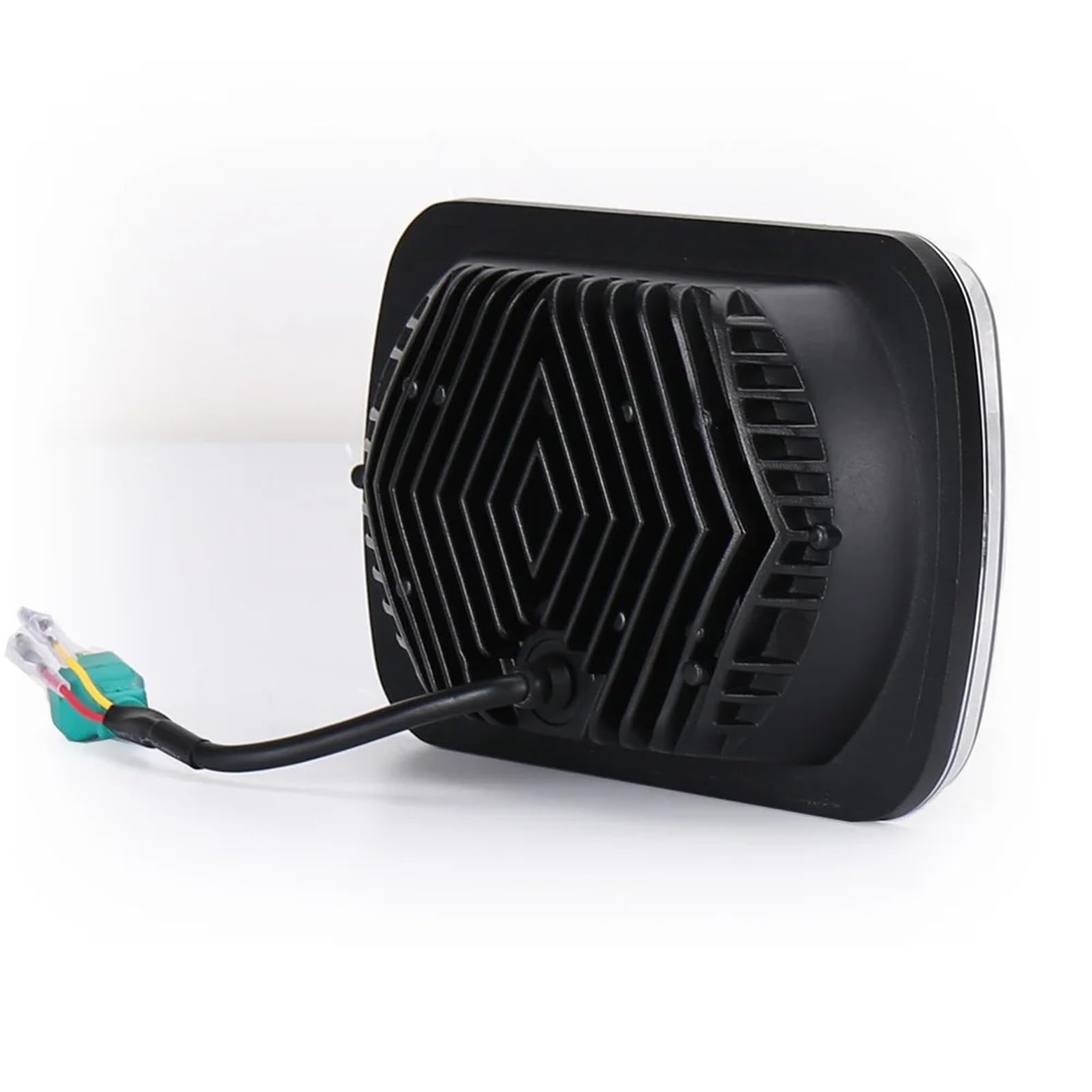 Phares Avant Ampoule Phare LED Étanche 55 W 7 X 6 Pouces 5 X 7 Pouces Faisceau Hi-Lo Halo Pour Jeep Pour Cherokee XJ Accessoires D'éclairage Voiture(2 piece)