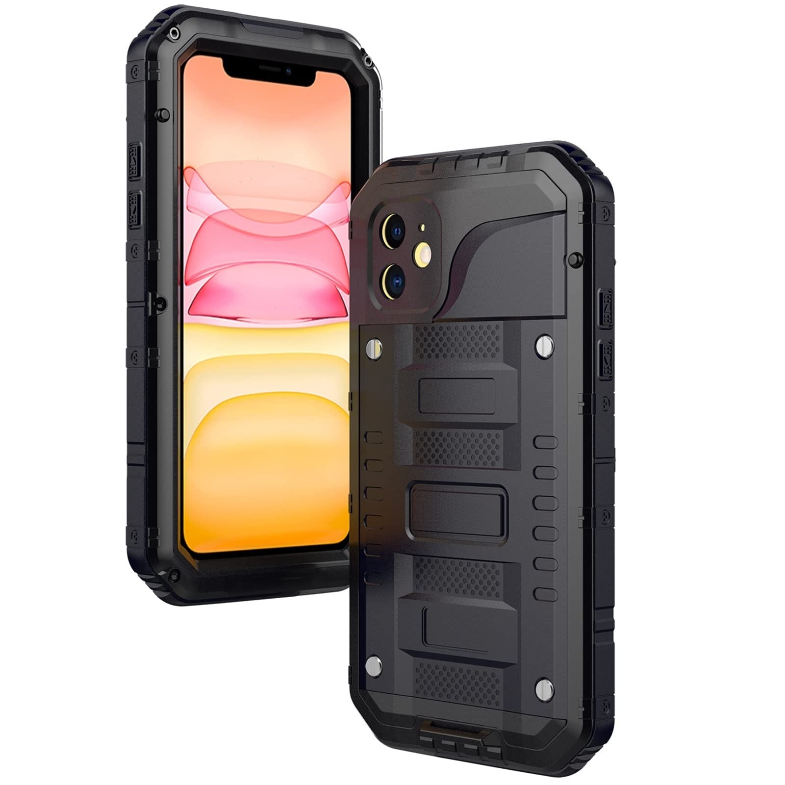 Protection intégrale iPhone 11 Pro Max étanche IP68 et châssis métallique robuste
