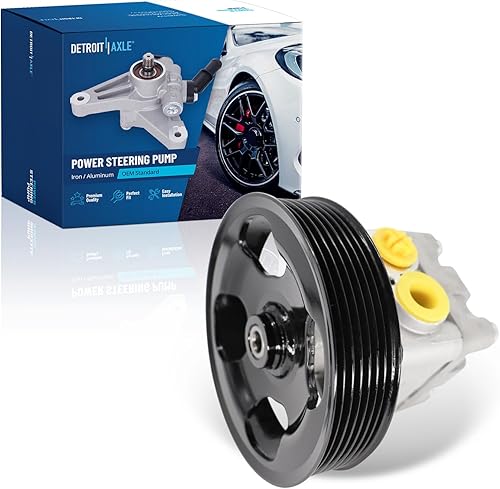 Detroit Axle - Bomba de dirección asistida para Nissan 370Z Infiniti G35 Q70 Q70L QX50 QX70 EX35 EX37 FX35 FX37 G37 M35 M37 Bomba de dirección