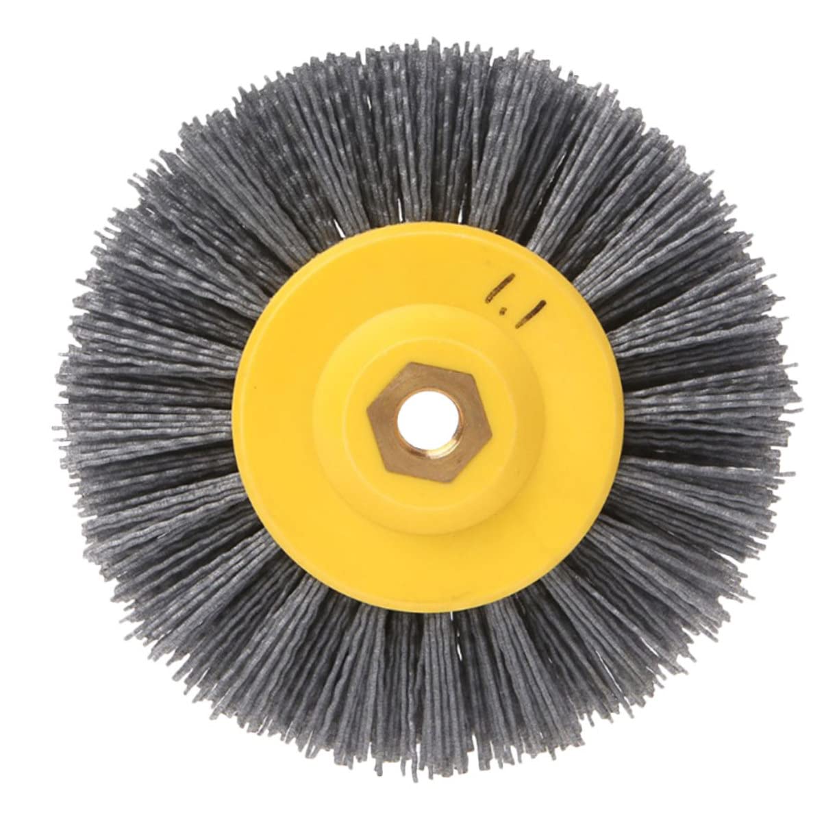 Beaupretty Cepillo de Pulido Rueda de Pulido Abrasivo de Nylon, para Remover Óxido y Pulir en Herramientas Rotativas