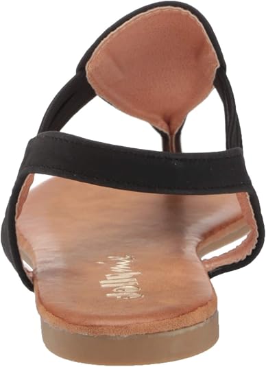 YOKI Women's Via-66 Flat Sandal - Cork Platform, Suede Straps, Slip-On Design, 1 Inch Heel - View #8