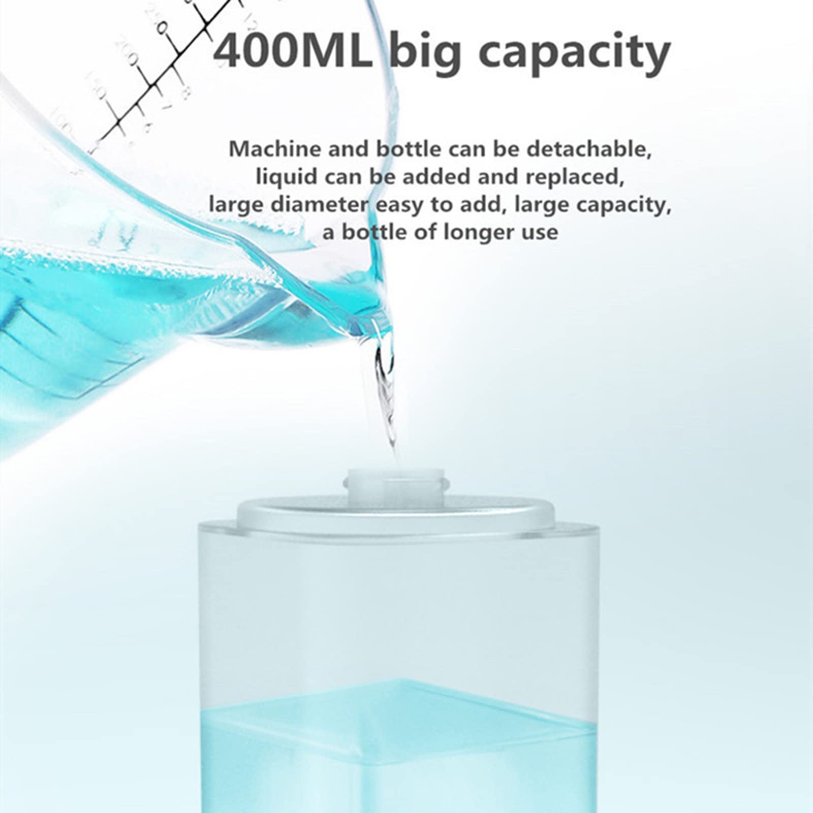 Dispenser automatico di disinfettante per le mani a induzione Macchina per disinfettante per le mani domestica 4 ingranaggi possono essere regolati,gel