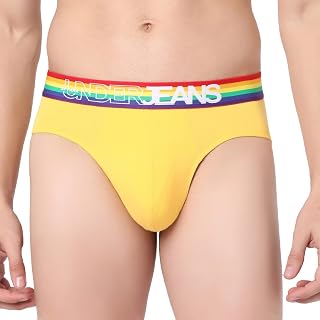 Underjeans Men Cotton Blend Brief Price In India