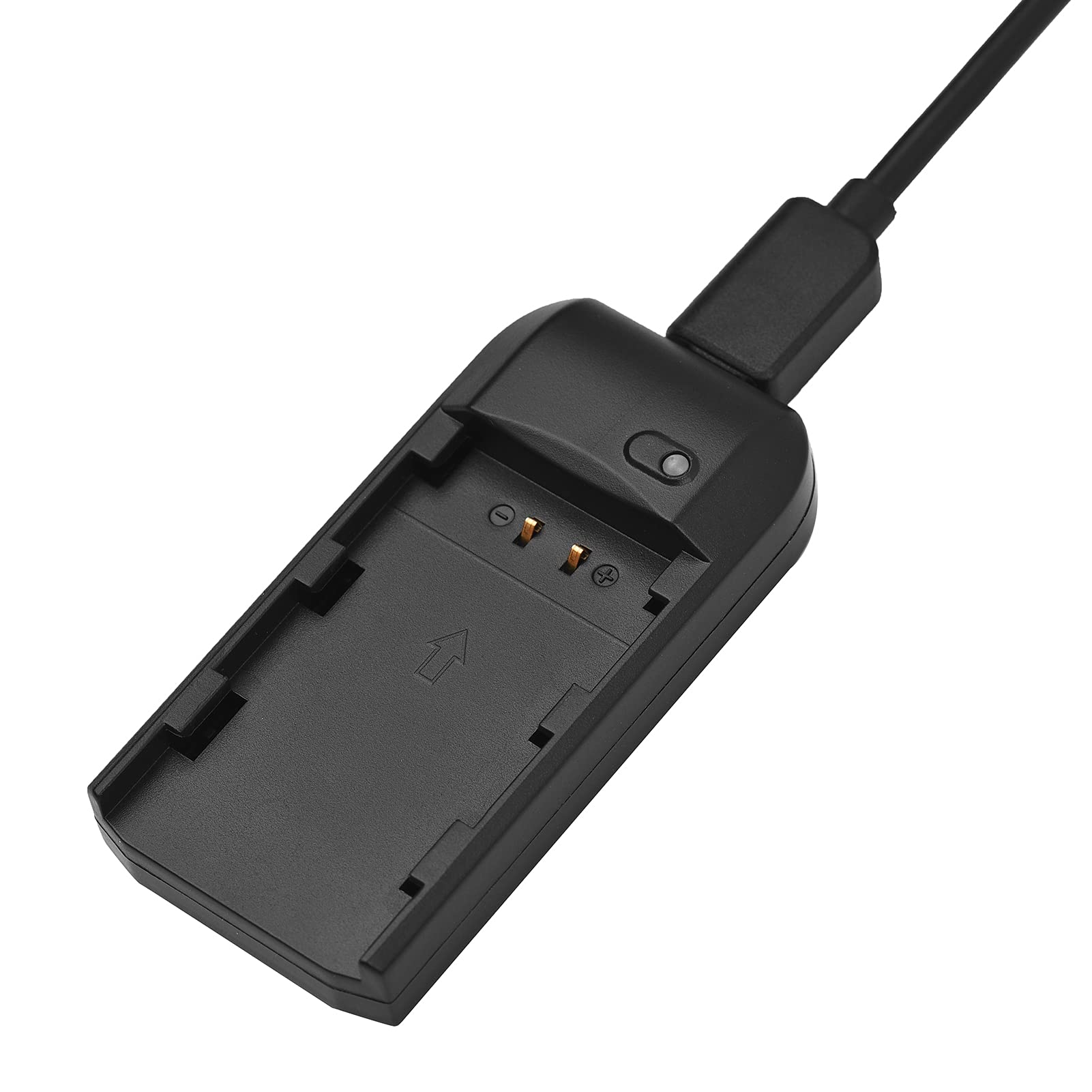 Andoer Mini Portable NP-FV5 Plus Battery Charger with Indicator Light Type-C Charging Cable