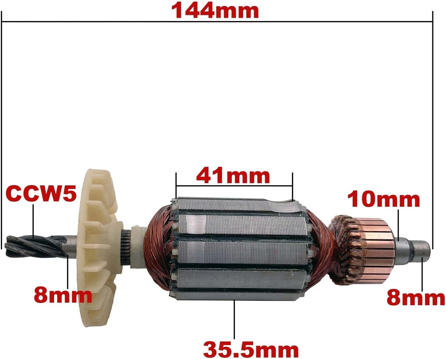 AC220V-240V Armature Rotor Anchor Replacement for Impact Drill DH22VB DH24PB
