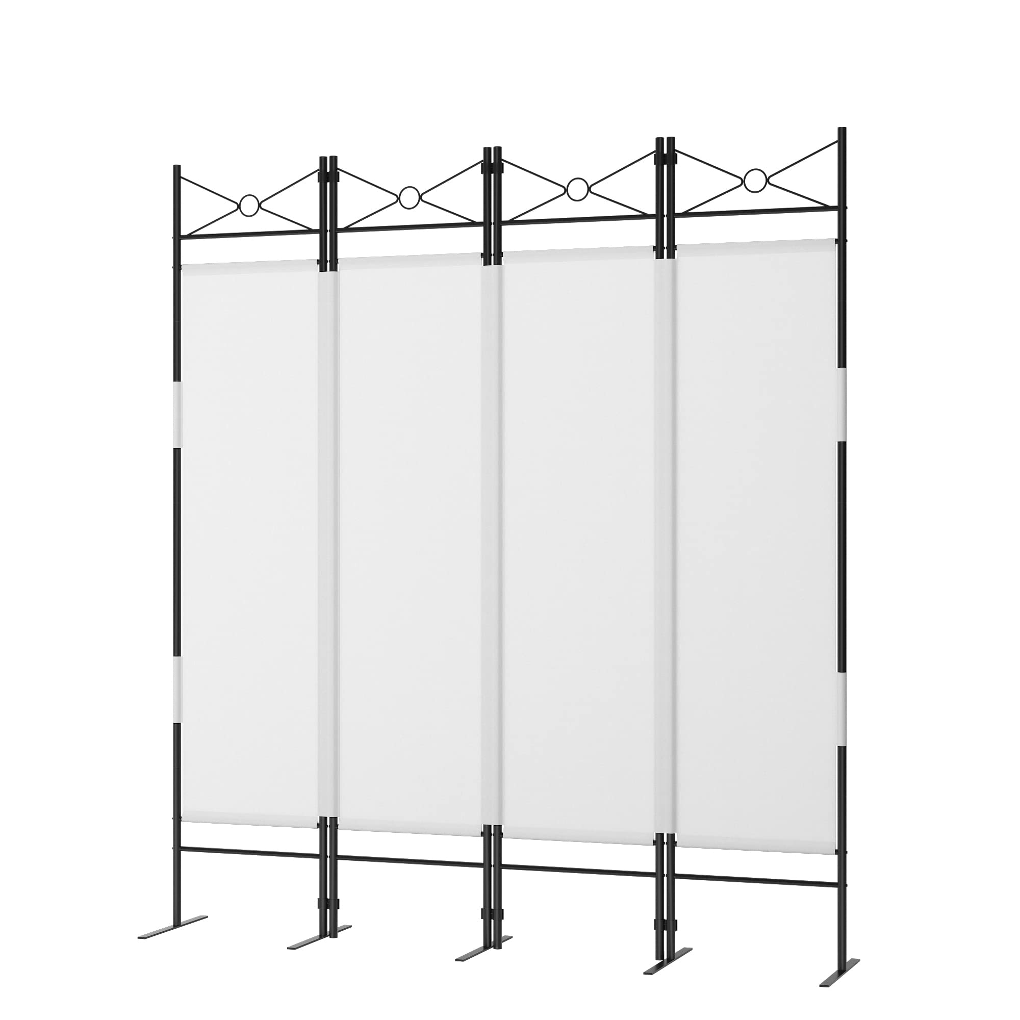 Buy JAXSUNNY Room Divider 4 Panels, Wall Divider for Room Separation