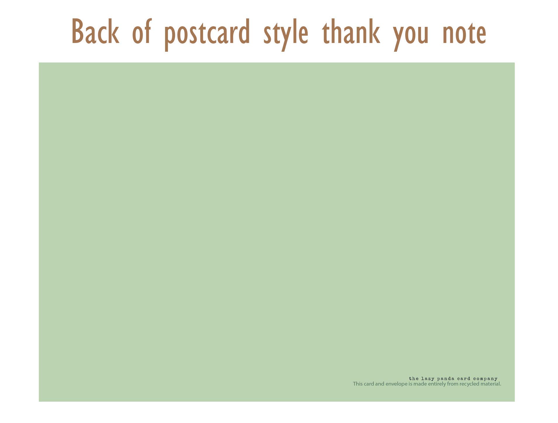 Lot De 50 Cartes De Remerciement Recyclées En Vrac - Notes De