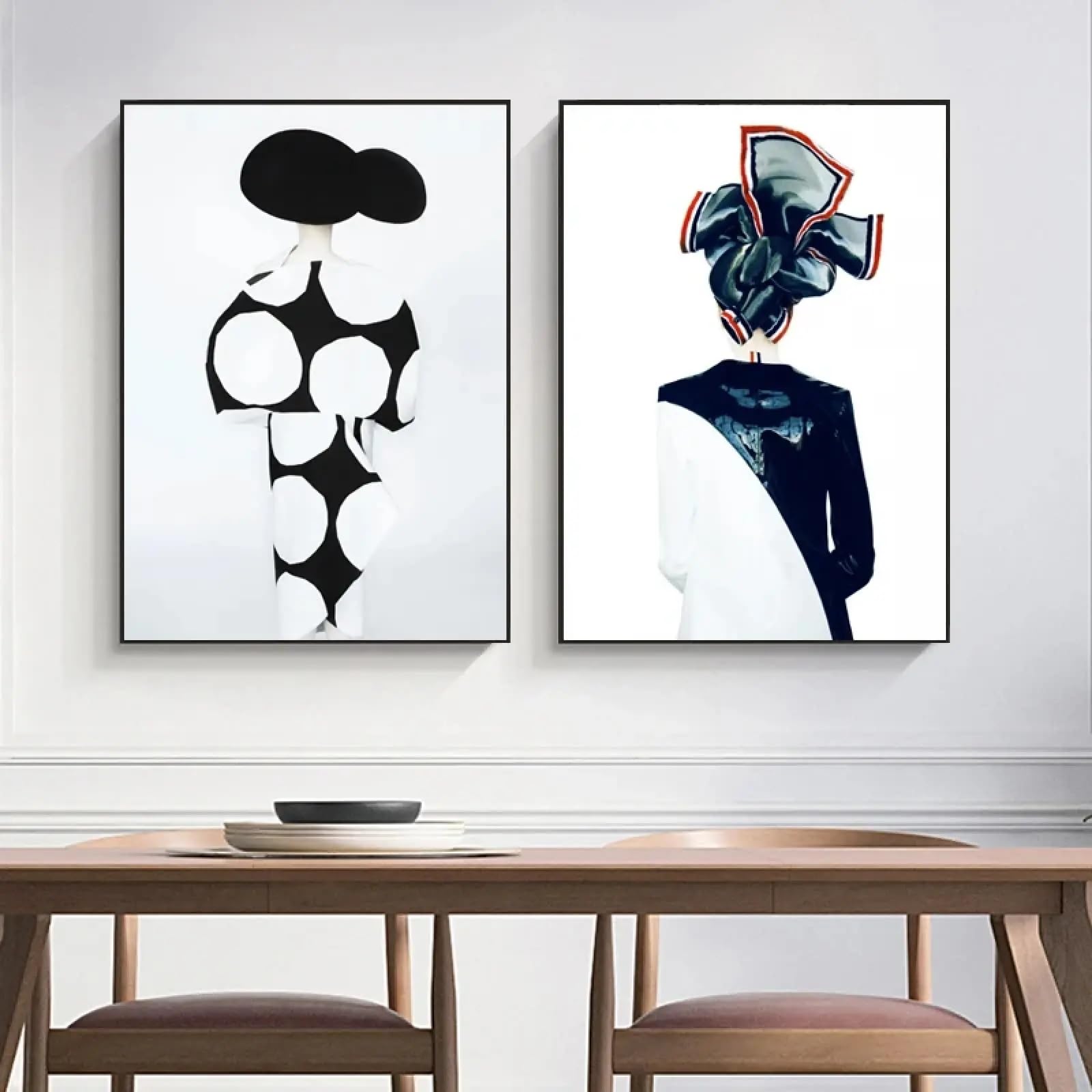 Impression sur toile abstraite pour sublimer votre salon moderne