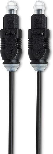 Miniatura 3 de Hosa Cable de fibra óptica OPT-102, Toslink a Same, 2 pies