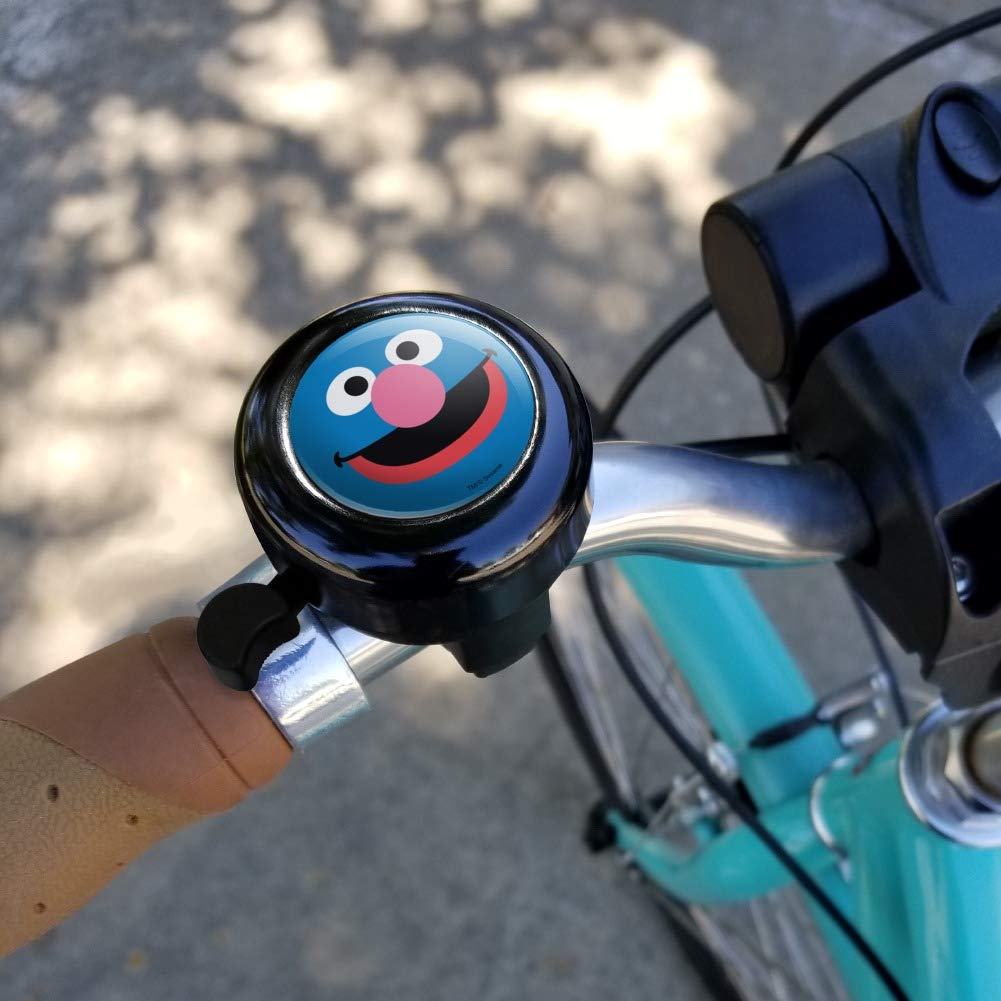 GRAPHICS & MORE Sesame Street Grover Face Bicycle Handlebar Bike Bell