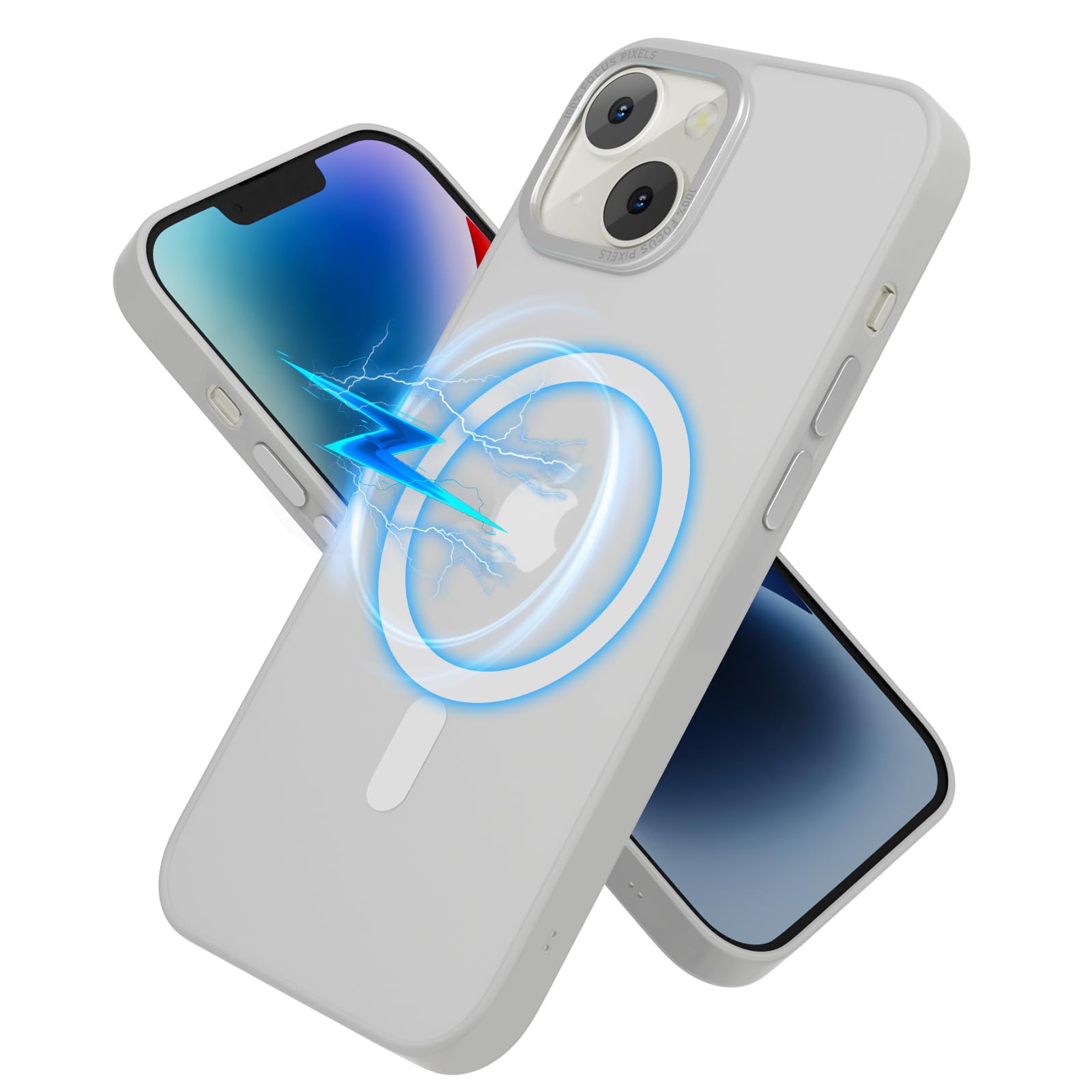 Amazon.co.jp: 【米軍MIL規格・Magsafe対応】iPhone 14 Plus 用 ケース 