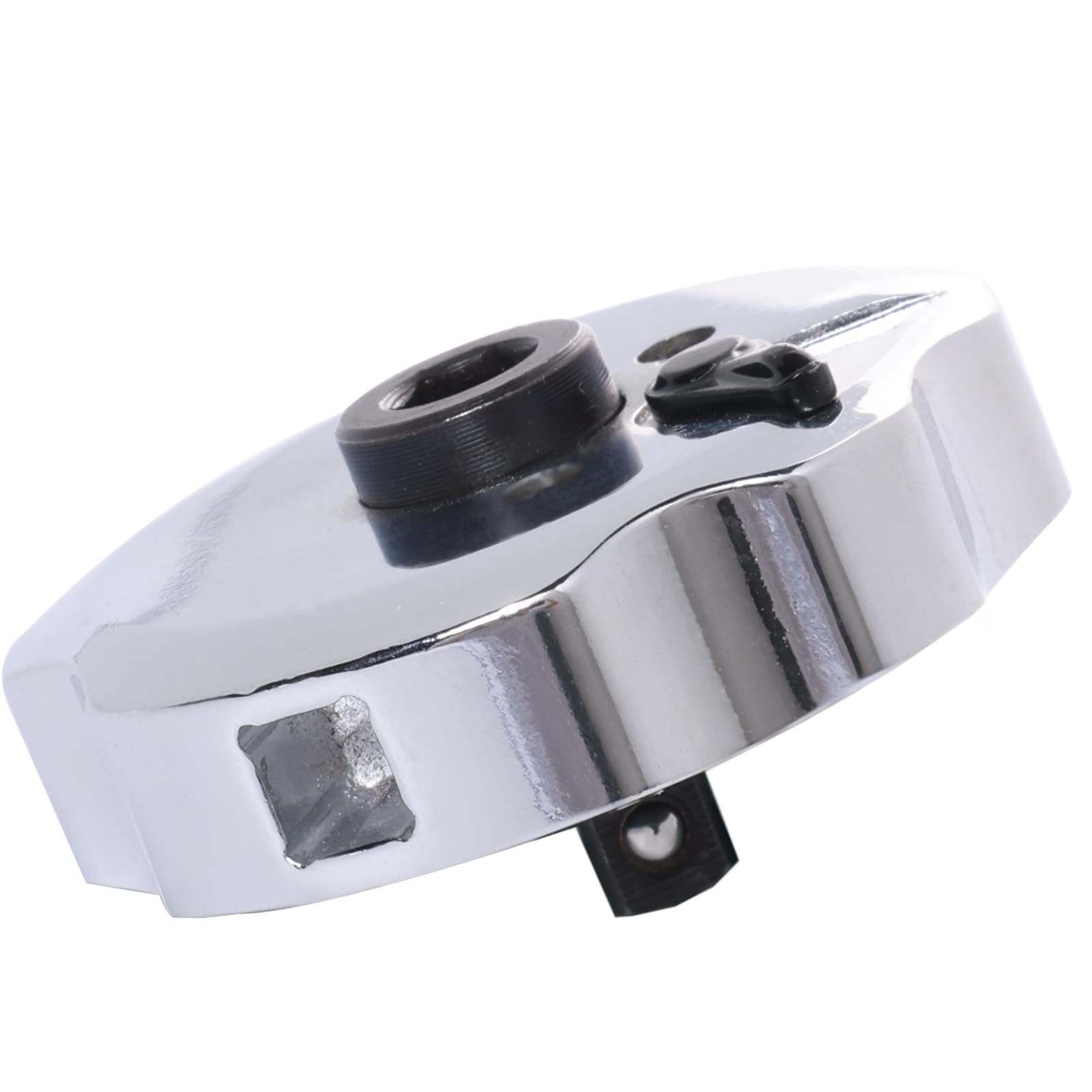 FyMosem 3-In-1 Palm Ratchet Wrench 1/4" Drive Finger Ratchet Thumb Ratchet Thumbwheel Socket Driver Bits Mini Reversible Ratcheting Wrench Tool Fits 1/4" Drive Sockets