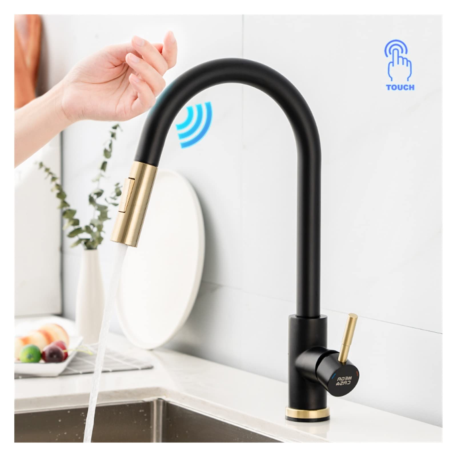 DAYONE 水道蛇口 Amazon.co.jp: DAYONE キッチン蛇口 SUS304ステンレス製引き出し式混合