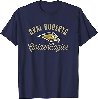 Oral Roberts University ORU Golden Eagles Logo T-Shirt