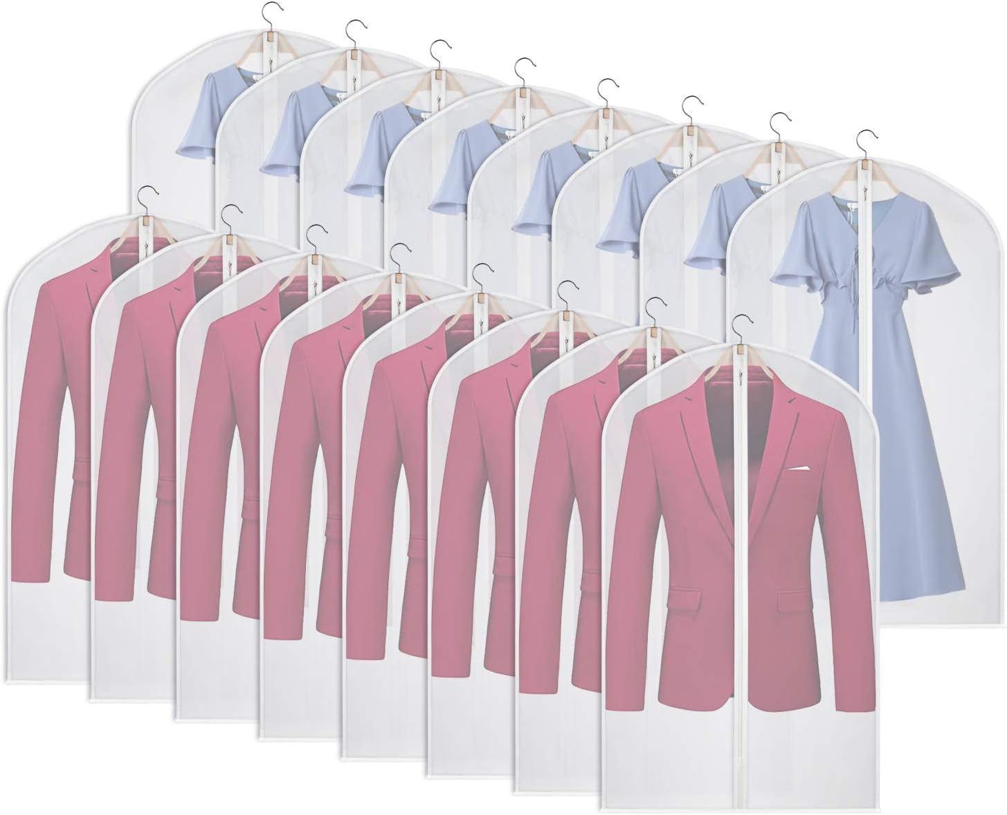 16pack 24x40inch Garment Bags