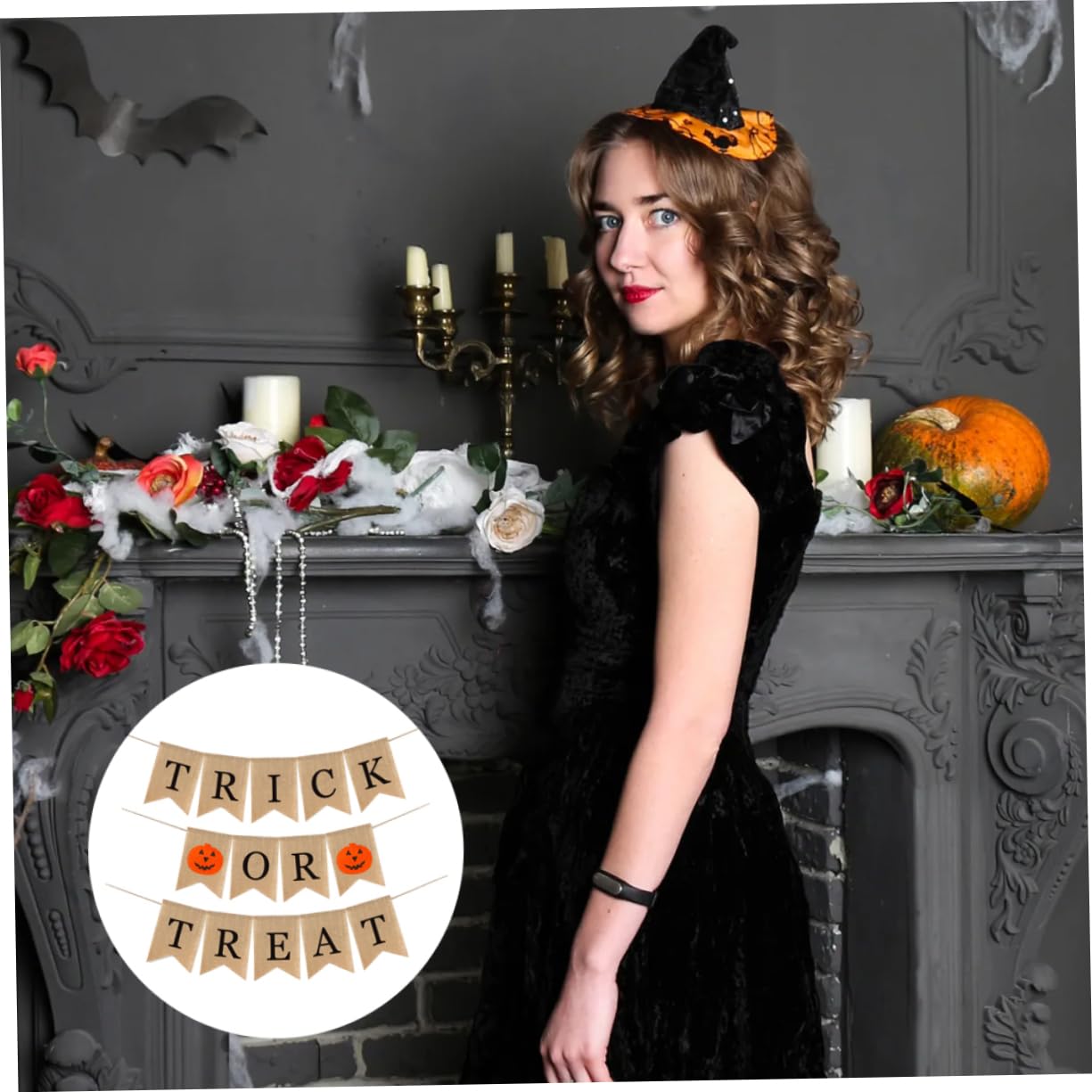 Alipis 3piezas Guirnalda De Banderines De Halloween Decoración Colgante Banners De Para Celebraciones De Halloween Interiores y Exteriores