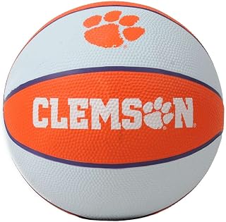 Clemson Tigers Mini Rubber Basketball