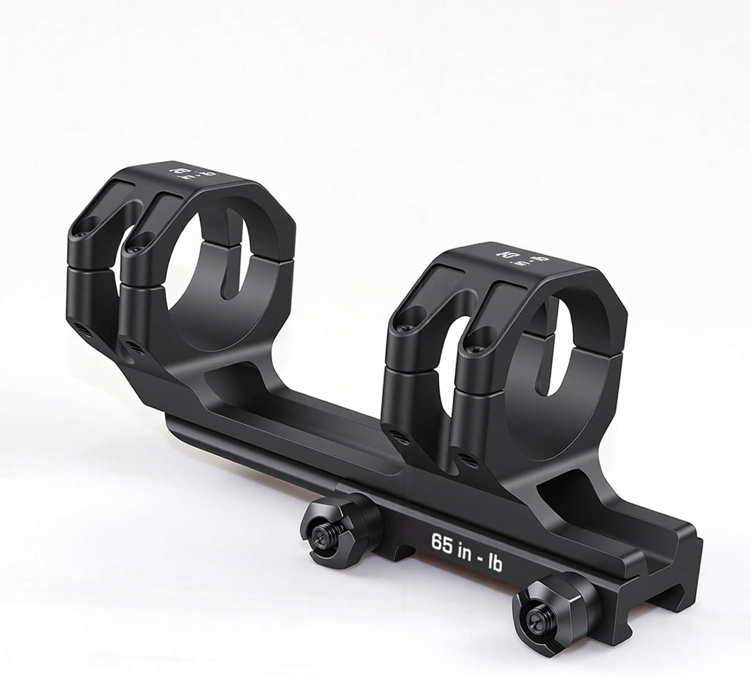 Precision Rifle Scope Mounts - 6061-T6 Aluminum Picatinny Cantilever Scope Mounts 1.43 inch Center High(1inch/30mm/34mm)