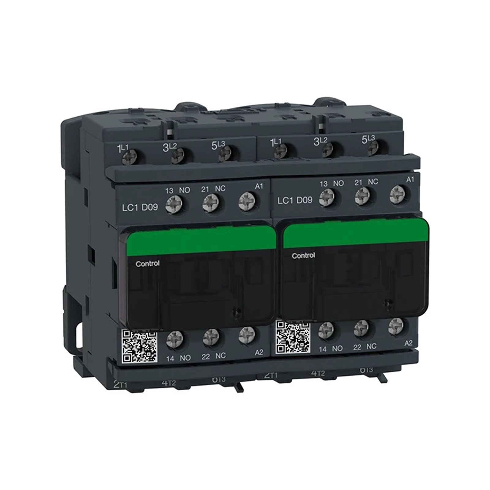 Contacteur réversible LC2-D32F7C triphasé pour l'inversion de sens des moteurs électriques