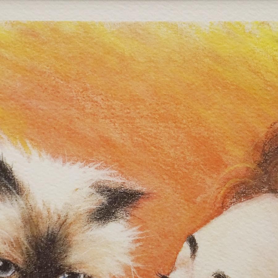 小林幸子 肖像画 M.Fujii 13/100 リトグラフ 額装 美術品No.2