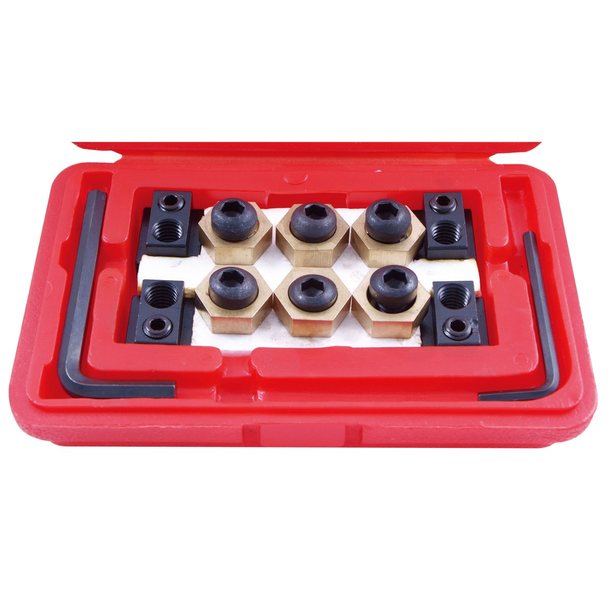hhip 3900 – 0318 Kit – Tuerca de sujeción de ranura (acero, 5/8 "