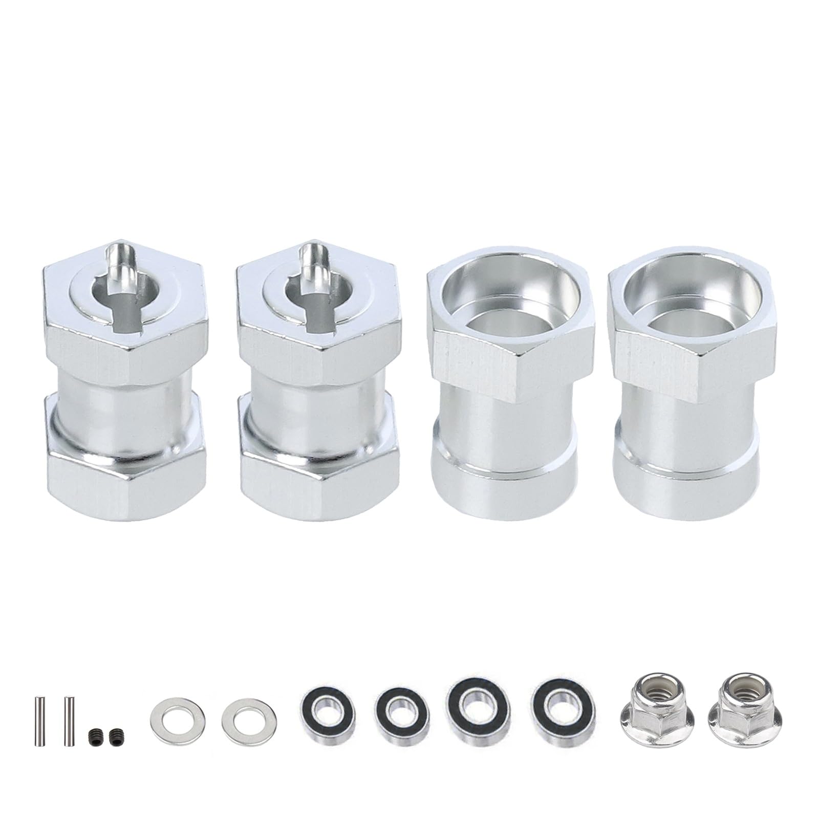Amazon | JOYSOG アルミニウム 12mm ホイールハブ六角アダプター