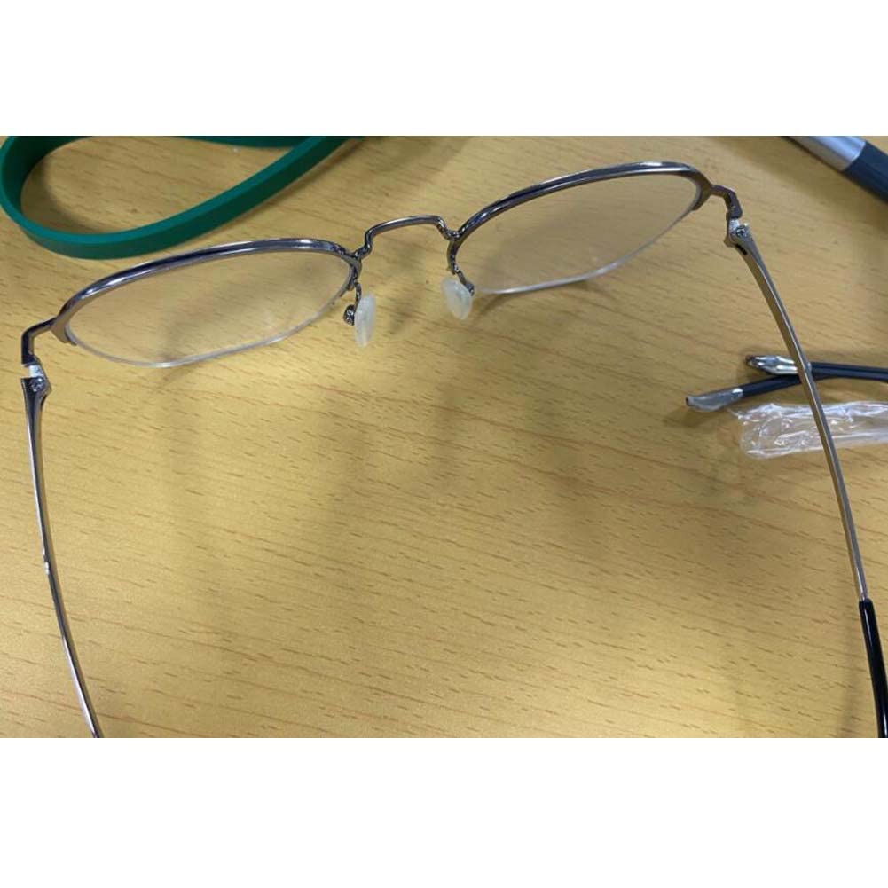 Brillenbügel aus Metall, Ersatzteile, doppelter Zahnabstand 1 mm, Reparatur von Sonnenbrillenrahmen