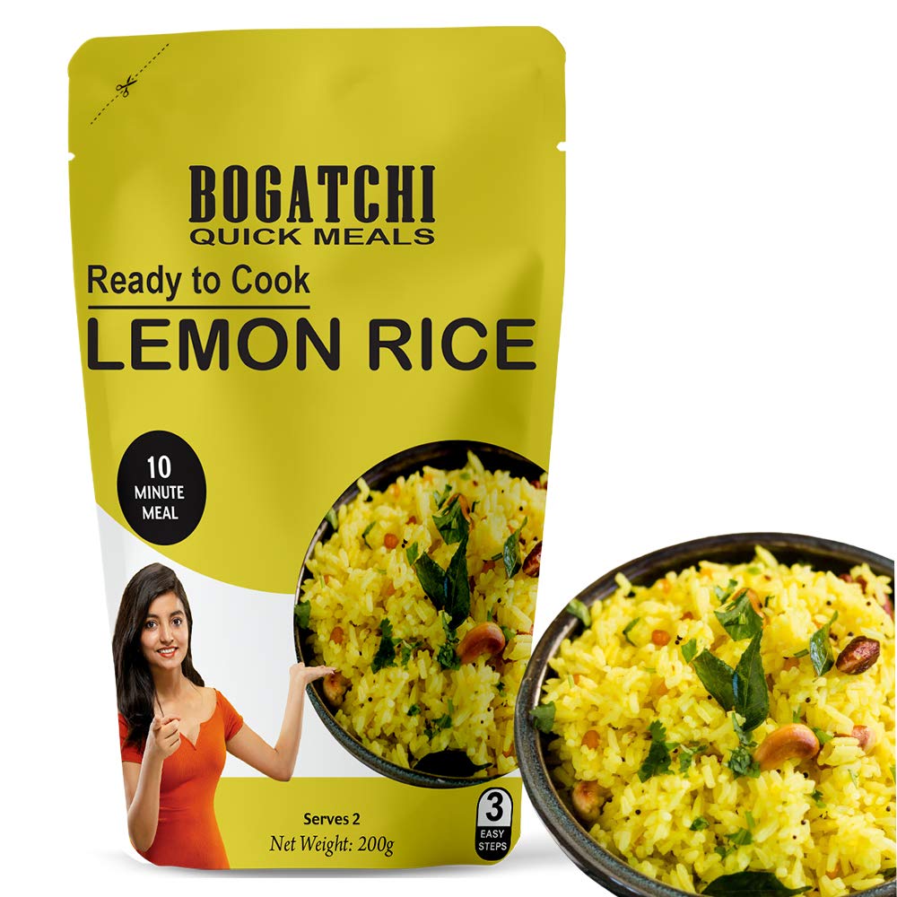 See full amazon price history chart for BOGATCHI Quick Meals - Ready to Cook Authentic Lemon Rice - 200 g , Ready to Eat Meal and Tasty Instant Meal, 100% Natural Ingredients, No Preservatives, No Artificial Colours & Flavours BOGATCHI Quick Meals - Ready to Cook Authentic Lemon Rice - 200 g , Ready to Eat Meal and Tasty Instant Meal, 100% Natural Ingredients, No Preservatives, No Artificial Colours & Flavours (B08ZSW1PXX) Amazon Price History, Amazon Price Tracker