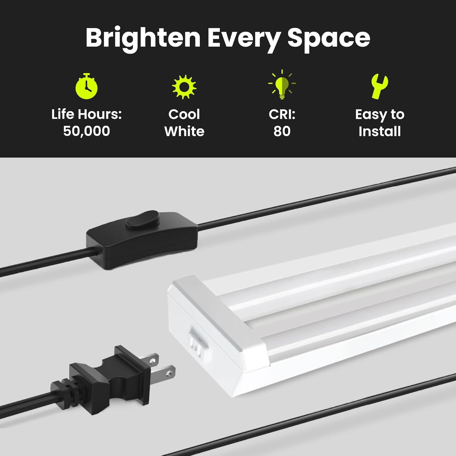 Feit Electric Shop Light Features