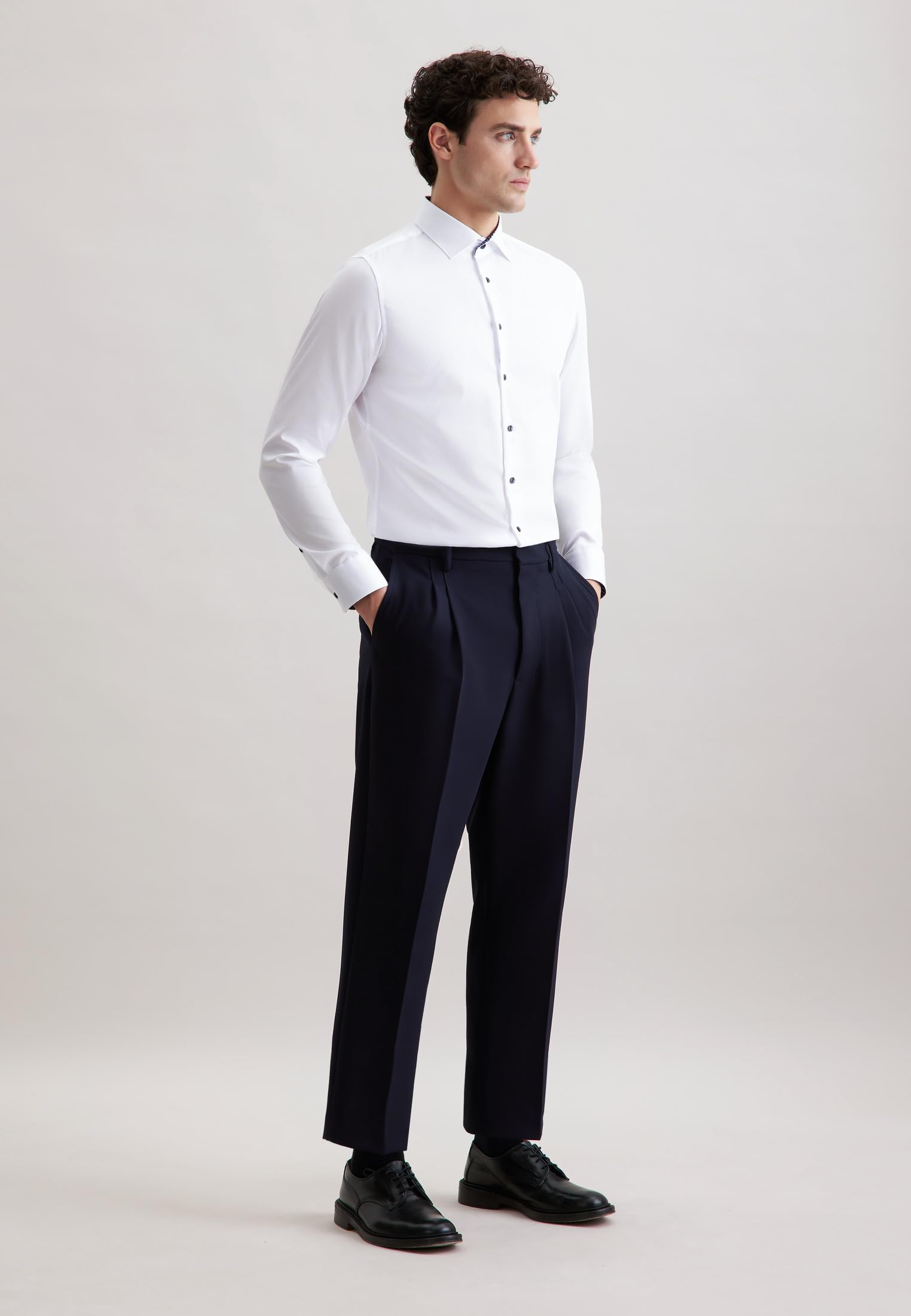 Seidensticker Herren Shaped Fit Hemd Hemd (1er Pack)