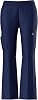 Womens Stretch Flare Leg Scrubs Pants Full Elastic Waistband Stretch Fabric,Medical Uniforms Pants with Multiple Pockets