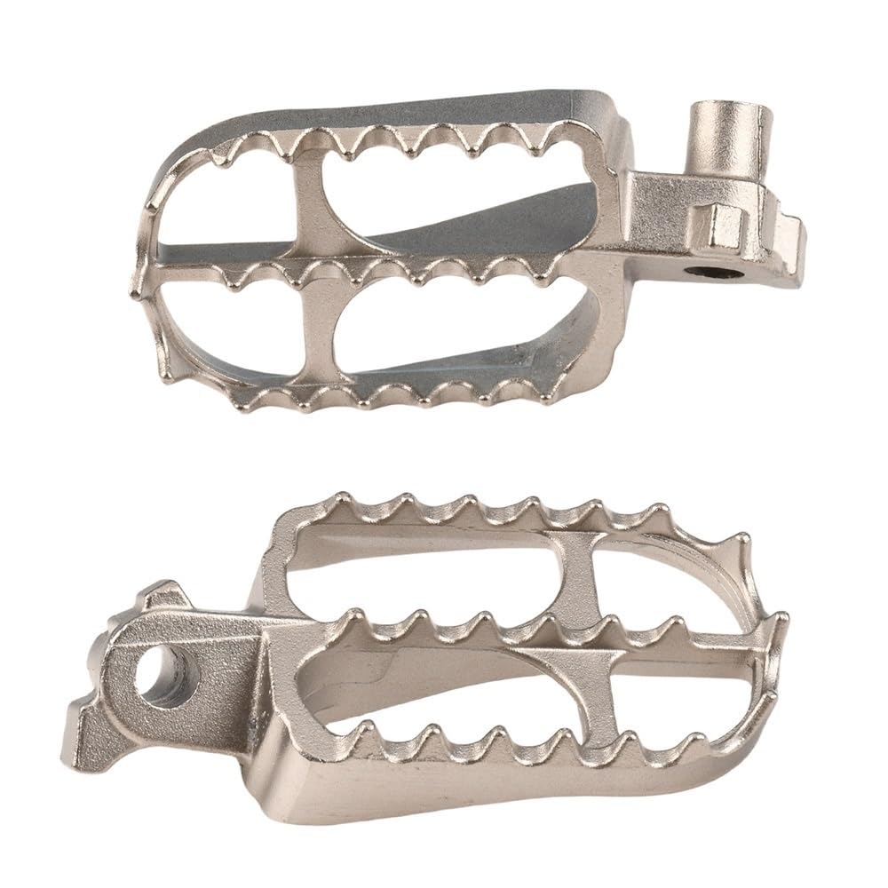 Pedane Piede Pedale Per Moto Fuoristrada In Acciaio Inossidabile Pedali In Per YZ WR FX 65 85 125 250 450 1997 2015 2023