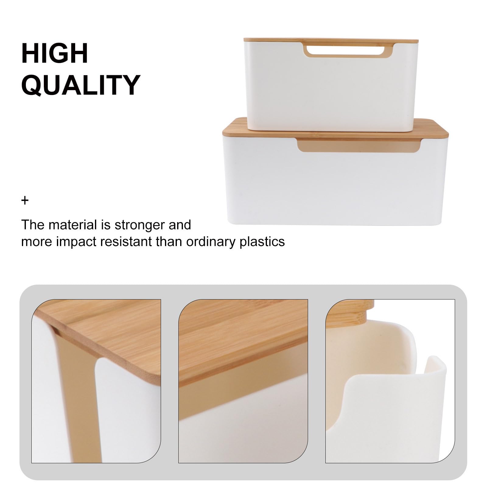 2 Piezas Caja Protectora de Enchufes de Plástico Abs