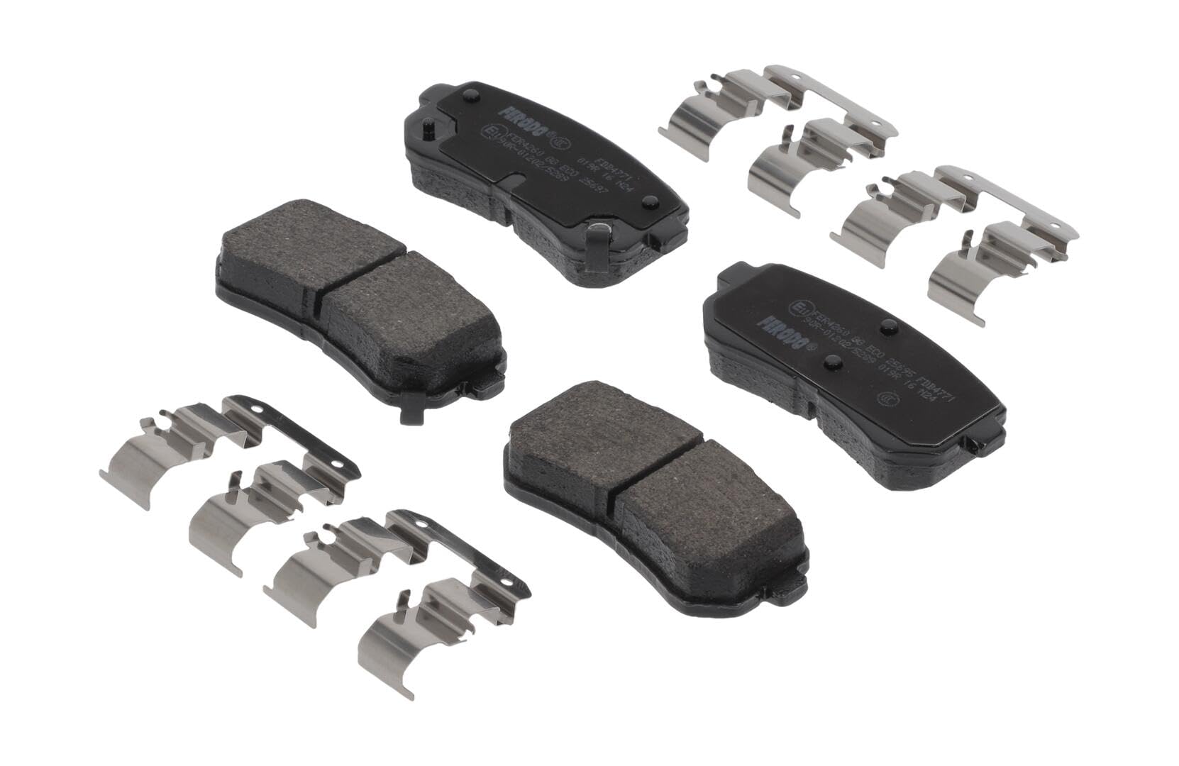 FERODO Plaquettes de freins Arrière avec indicateur d'usure Épaisseur 15,8mm FDB4771 Compatible avec HYUNDAI Tucson TL, TLE, KIA Sportage QL, QLE