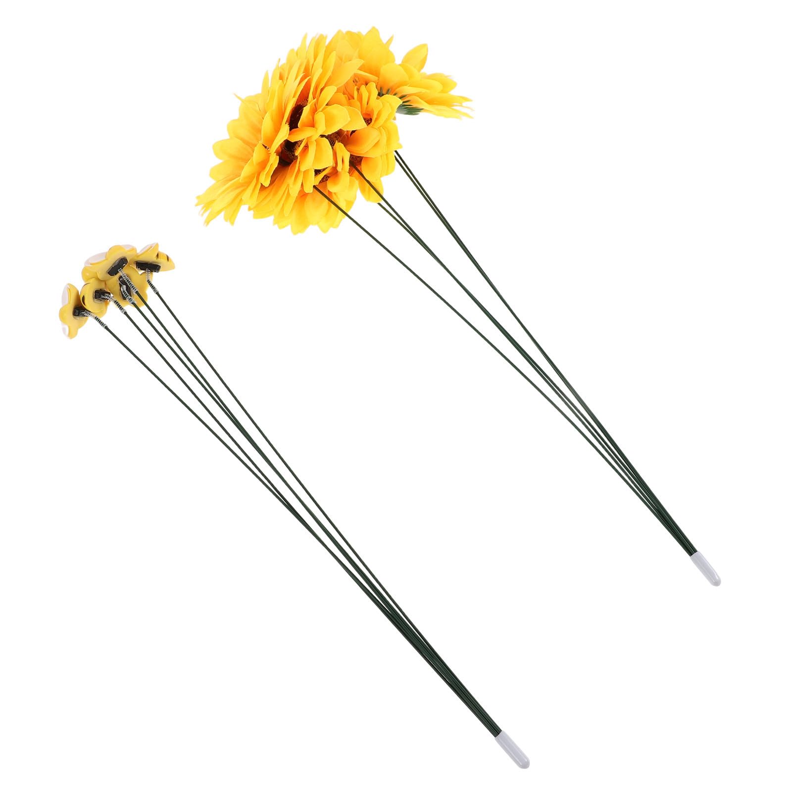 Estacas de girasoles y abejas para dar vida a tu césped en primavera