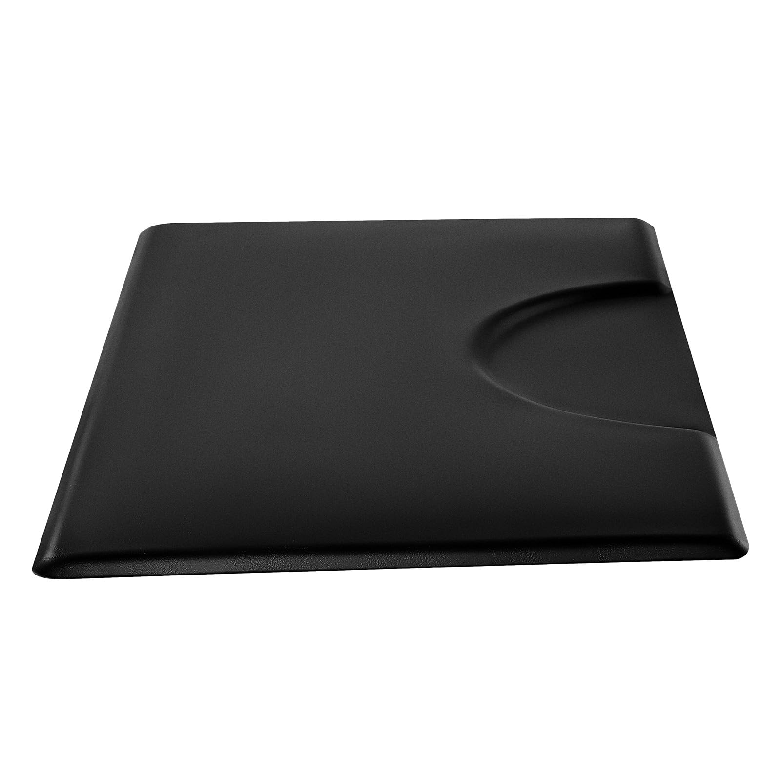 VEVOR Tapis de Chaise de Salon Coiffure, 1525x915x23 mm, Tapis de Sol Salon Coiffeur Anti-Fatigue pour Base de Chaise Circulaire, Surface PVC, Bords Biseautés Anti-trébuchement, Dessous Antidérapant