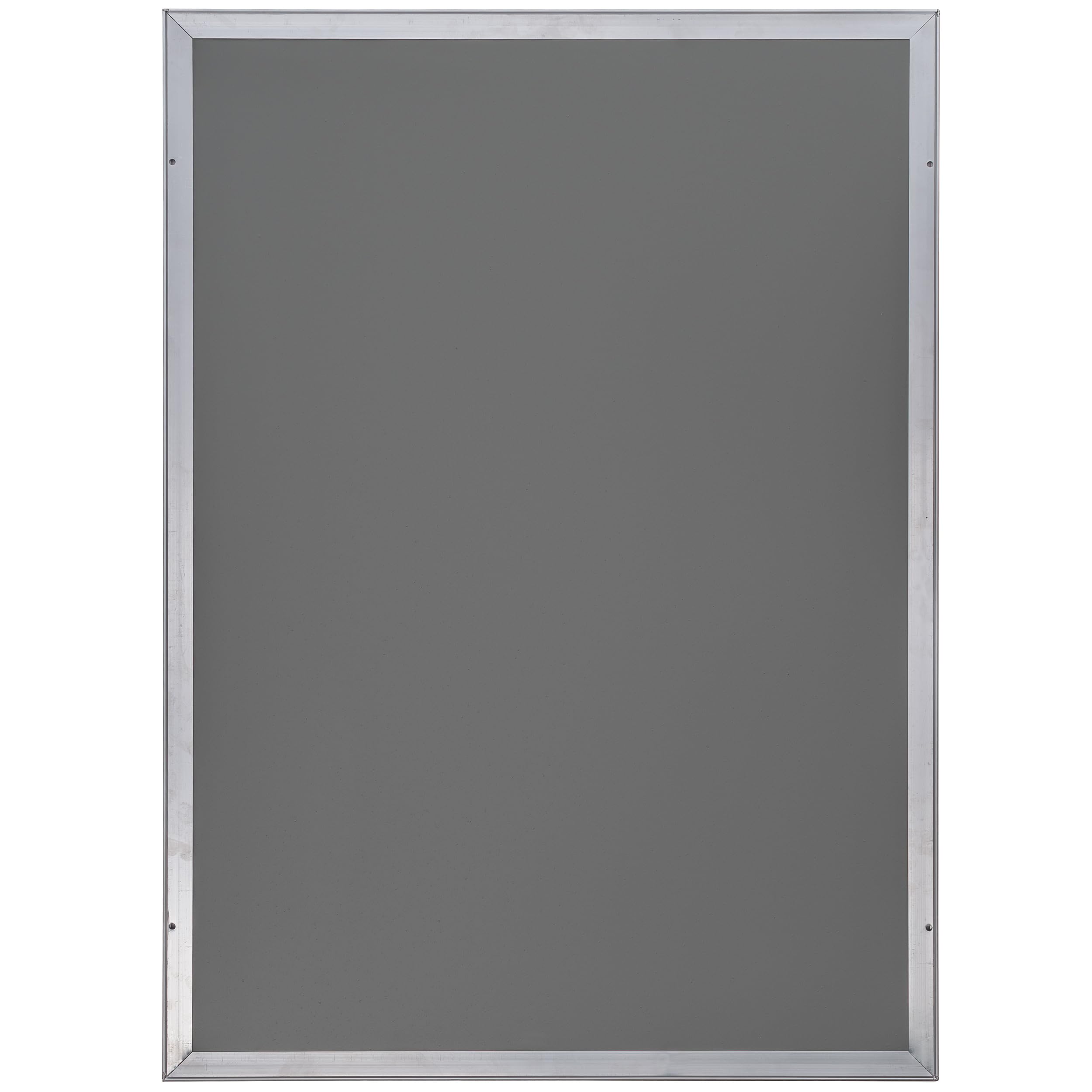 ThePhotoAlbumCo SNAP A1 (59 x 84 cm) Argento Snap Frame – Confezione da 1 – Acrilico (non vetro) anteriore TPAC-SNAPA1S-1PK