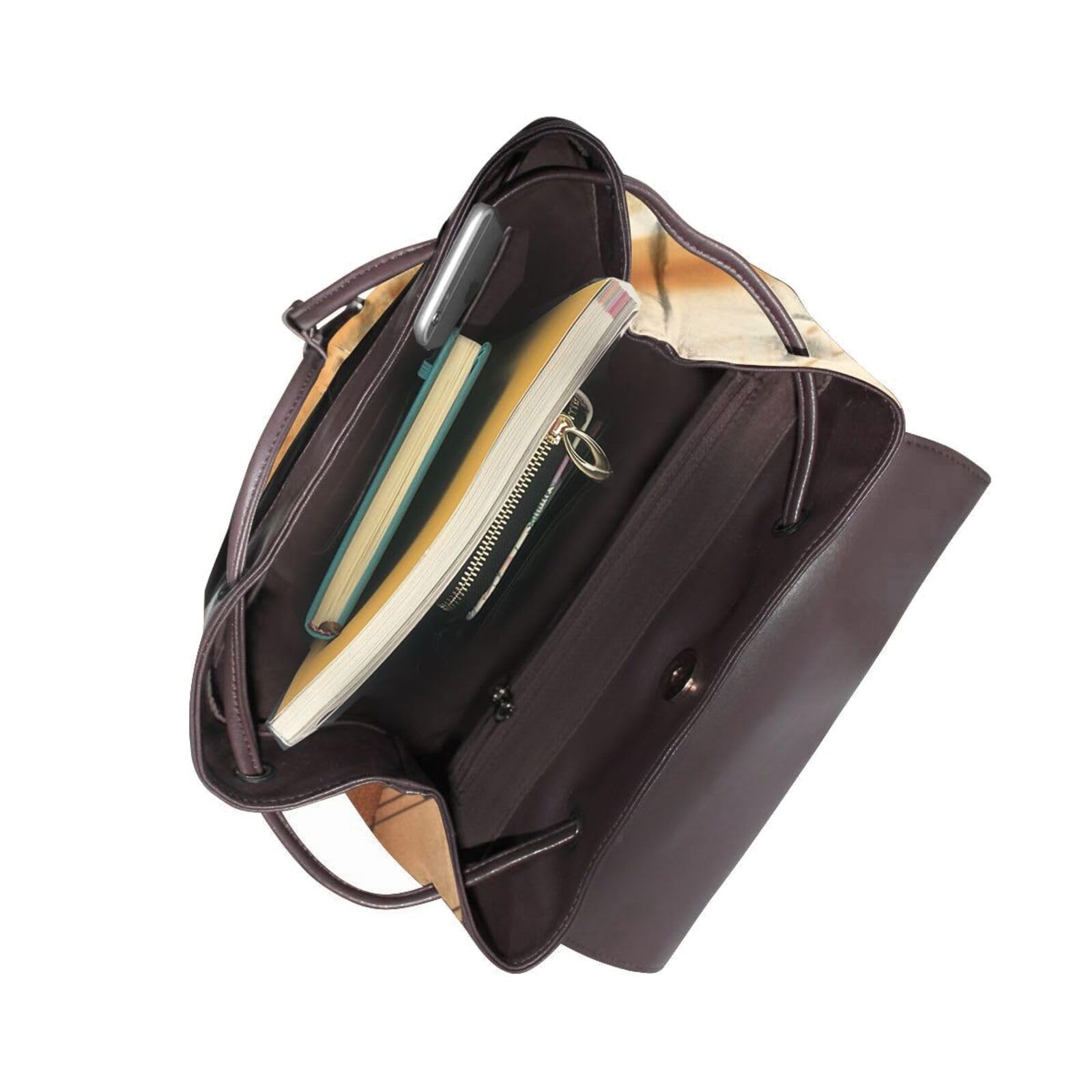 Notenrucksack, Geldbörse, Damen, modisch, Leder, Reise, Schultertasche, Handgelenk, Arbeit, College