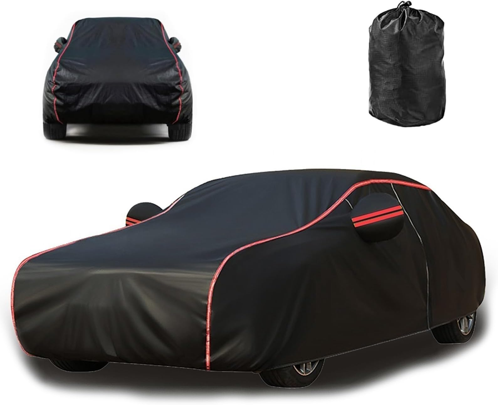 Car Covers for Outside Storage for GMC Sierra,Car Cover Outdoor,Dustproof Scratch proof UV resistant All Weather Protection,with Zip and Reflective Strips_zhdgc7d9hs